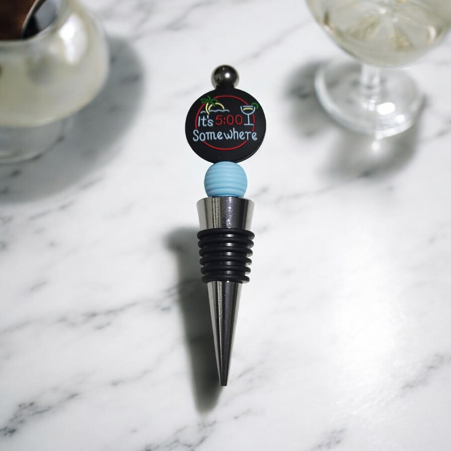 Sip Happens Wine Stoppers
