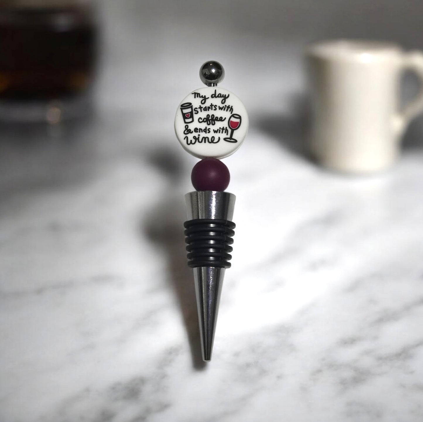 Sip Happens Wine Stoppers