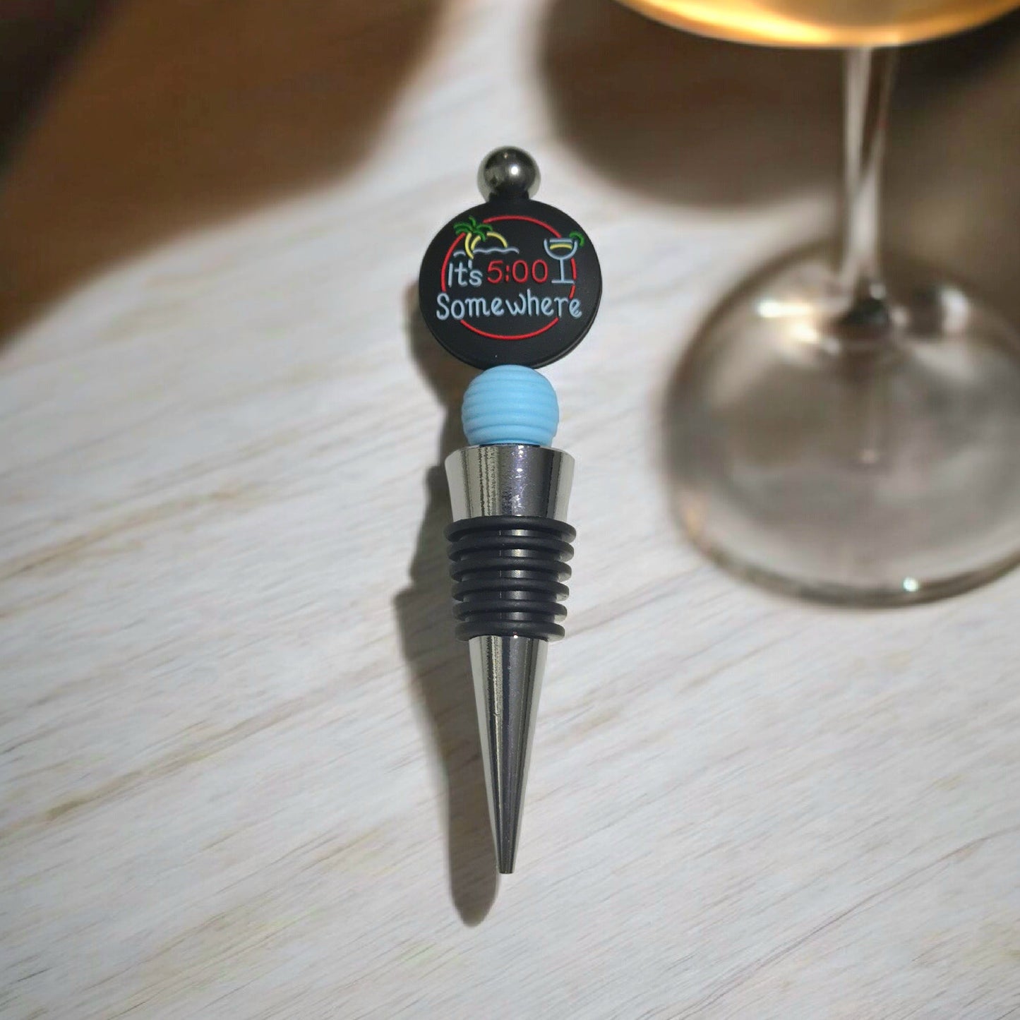 Sip Happens Wine Stoppers